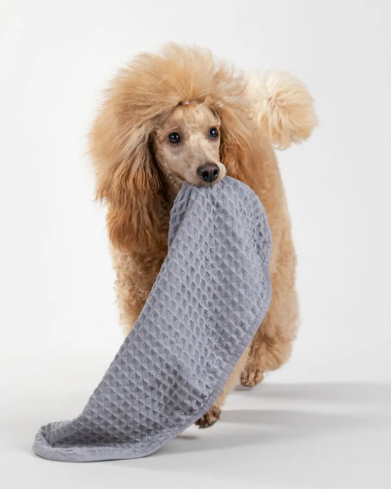 PAIKKA Drying towel, 30 x 50 cm, grey