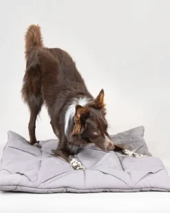 PAIKKA Square playmat, grey