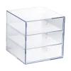 Palaset 3-drawer box, clear