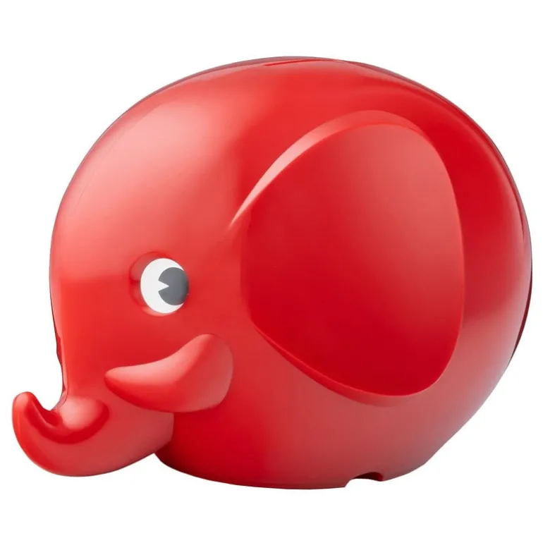 Palaset Maxi Elephant moneybox, red