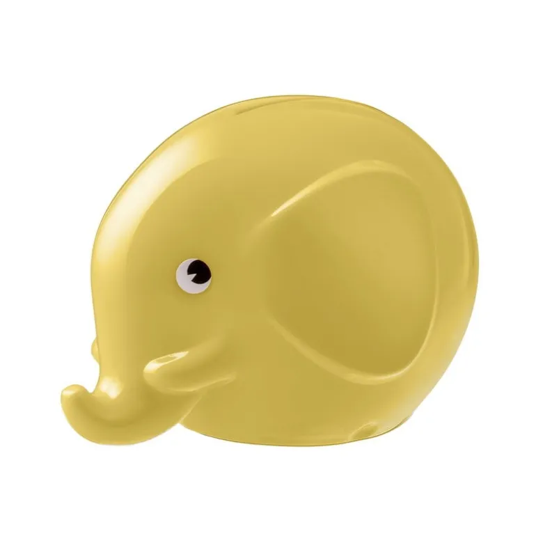 Palaset Medi Elephant moneybox, light yellow