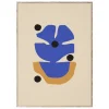 Paper Collective Flor Azul poster