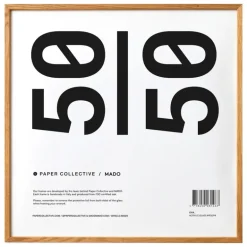 Paper Collective Frame, 50 x 50 cm, oak - acrylic glass