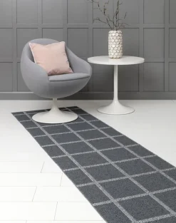 Pappelina Ada matto 70 x 150 cm, granit - grey metallic