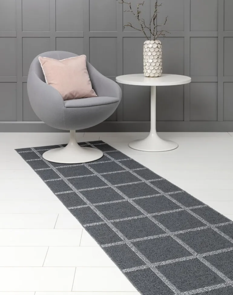 Pappelina Ada matto 70 x 150 cm, granit - grey metallic