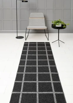 Pappelina Ada rug 70 x 100 cm, black - granit metallic