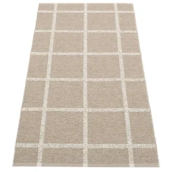 Pappelina Ada rug 70 x 150 cm, dark linen - stone metallic