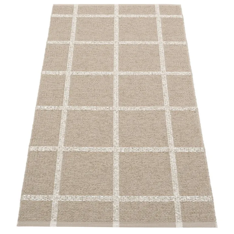 Pappelina Ada rug 70 x 150 cm, dark linen - stone metallic