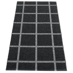 Pappelina Ada rug 70 x 70 x 150 cm, black - granit metallic