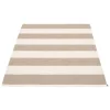 Pappelina Bob rug 140 x 180 cm, mud - vanilla