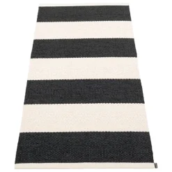 Pappelina Bob rug, 70 x 150 cm, black - vanilla