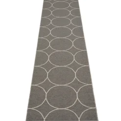 Pappelina Boo rug 70 x 300 cm, charcoal - linen