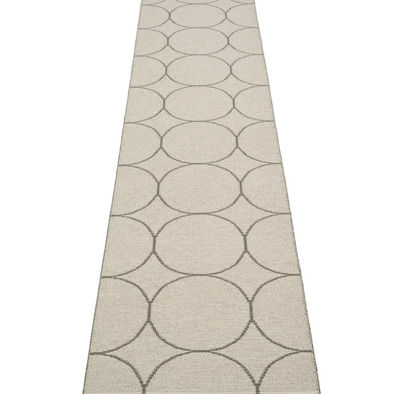 Pappelina Boo rug 70 x 300 cm, charcoal - linen