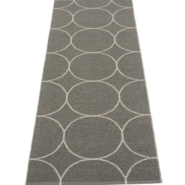 Pappelina Boo rug 70 x 200 cm, charcoal - linen