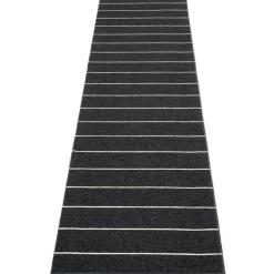 Pappelina Carl rug 70 x 270 cm, black - charcoal