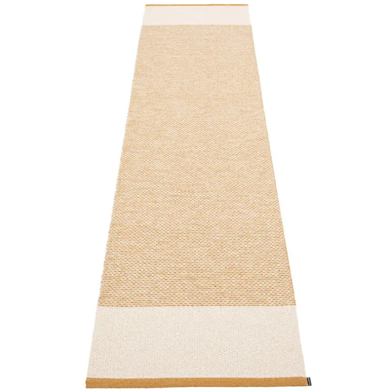 Pappelina Edit rug, 70 x 300 cm, ochre