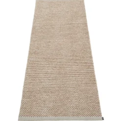 Pappelina Effi rug 70 x 200 cm, warm grey - brown - vanilla