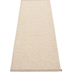 Pappelina Effi rug 70 x 200 cm, mud - beige - vanilla