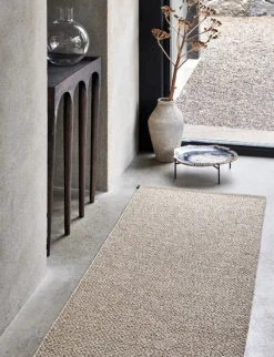 Pappelina Effi rug 70 x 200 cm, mud - beige - vanilla