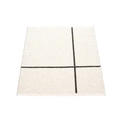 Pappelina Fred rug, 70 x 90 cm, black - vanilla