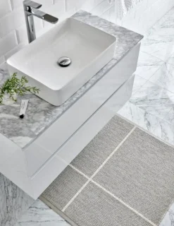 Pappelina Fred rug, 70 x 90 cm, linen - vanilla