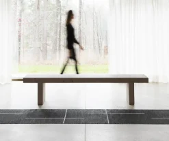 Pappelina Fred rug, 70 x 180 cm, black - vanilla