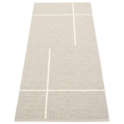 Pappelina Fred rug, 70 x 180 cm, linen - vanilla