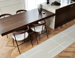 Pappelina Fred rug, 70 x 180 cm, linen - vanilla