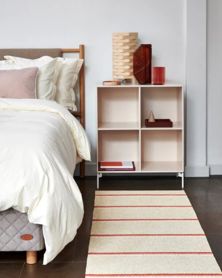 Pappelina Olle rug 70 x 180 cm, brick - cream