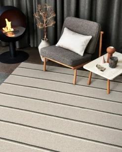 Pappelina Olle rug 180 x 260 cm, grey - linen