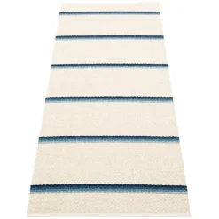 Pappelina Olle rug 70 x 180 cm, blue - vanilla
