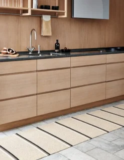 Pappelina Olle rug 70 x 180 cm, mud - beige