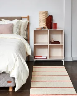 Pappelina Olle rug 70 x 240 cm, brick - cream