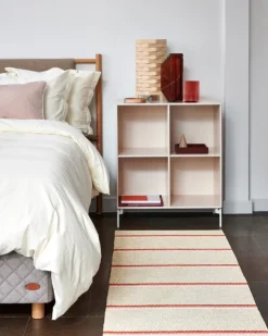 Pappelina Olle rug 70 x 240 cm, brick - cream