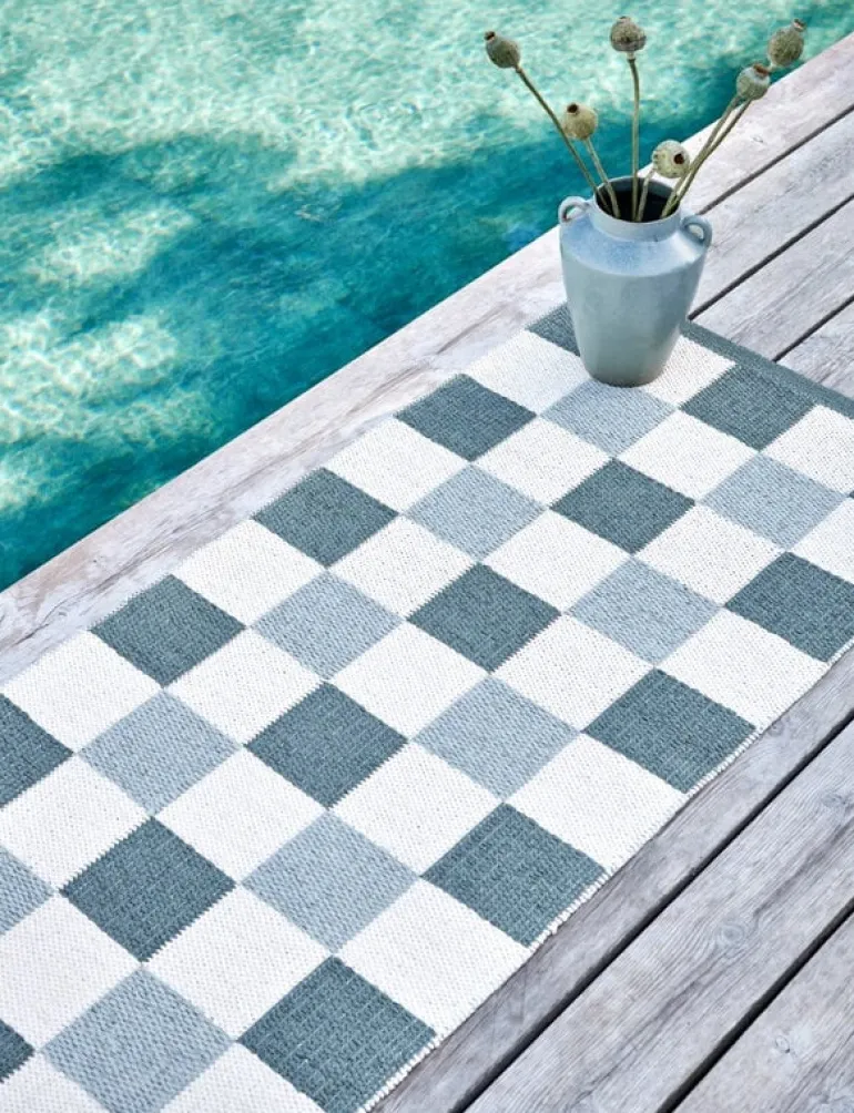 Pappelina Pix rug, 70 x 240 cm, army - vanilla - sage