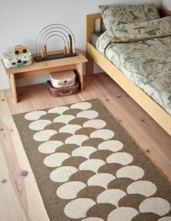 Pappelina Poppy rug, 70 x 250 cm, potato