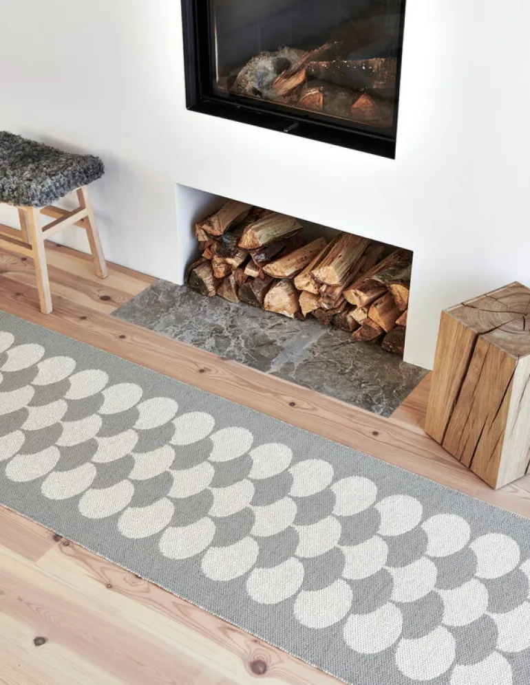 Pappelina Poppy rug, 70 x 150 cm, linen