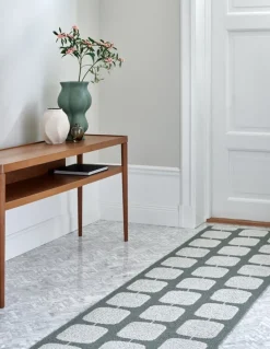 Pappelina Sten rug, 70 x 200 cm, army green - grey