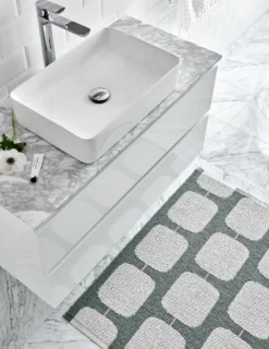 Pappelina Sten rug, 70 x 100 cm, army green - light grey