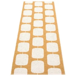 Pappelina Sten rug, 70 x 200 cm, ochre - vanilla