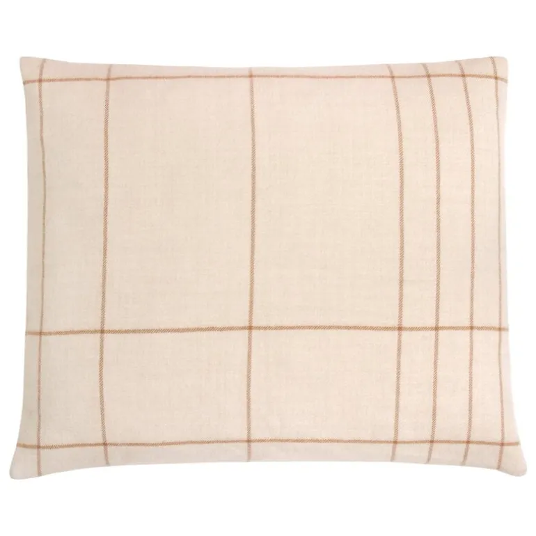 Paustian Soft pillow, Checks, rust
