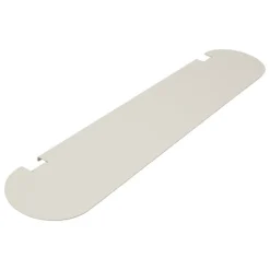 Pedestal Pipe shelf, pearl