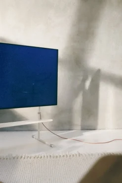 Pedestal Pipe shelf, pearl