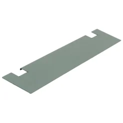 Pedestal Plate shelf, mossy green