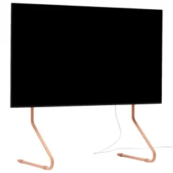 Pedestal Sway TV stand, dusty rose