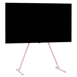 Pedestal Viva TV stand, bubble gum