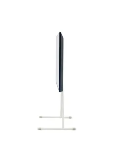Pedestal Viva TV stand, pearl