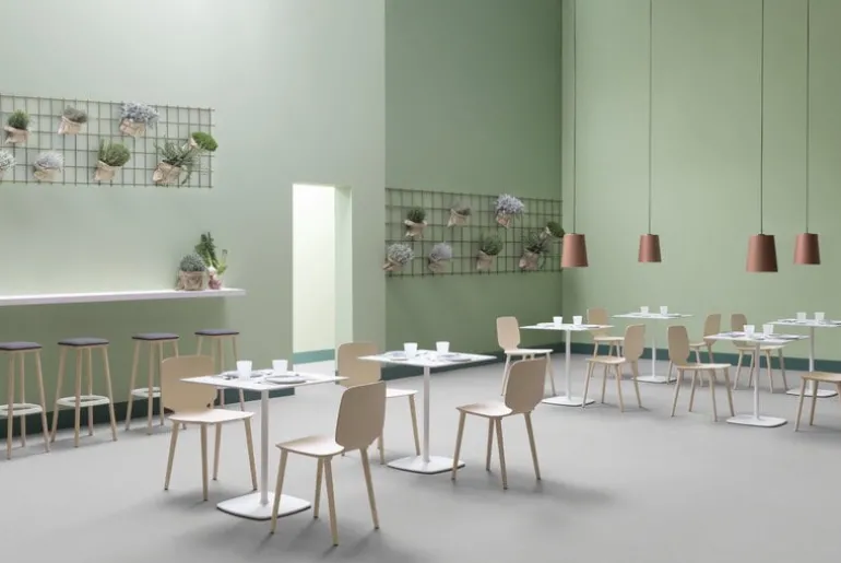 Pedrali Babila 2700 chair, natural ash