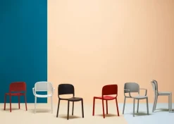 Pedrali Dome 260 chair, anthracite