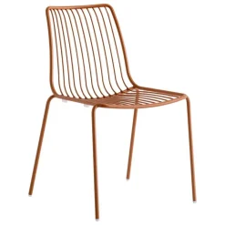 Pedrali Nolita 3651 chair, terracotta